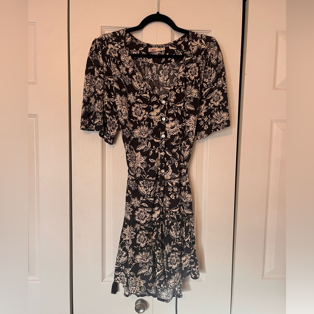 Faherty Floral Midi Dress